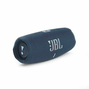 JBL Charge 5 – Altavoz inalámbrico portátil con Bluetooth y batería integrada, resistente al agua (IP67), con PartyBoost para subir el nivel de la fiesta, hasta 20h de reproducción, azul