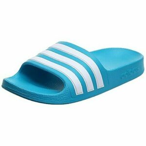 adidas Adilette Aqua, Slides Unisex niños, Solar Blue Footwear White Solar Blue, 37 EU