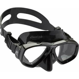 Cressi Tauchmaske Erwachsen Focus Optische Gläser Möglich Gafas de Buceo, Unisex, Negro