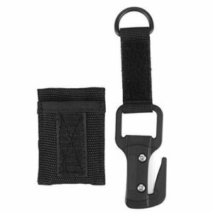 XINMYD Cortador de Alambre de cerámica de Buceo, Cuchillo de Corte de línea de Alambre de cerámica subacuático portátil de Buceo con Bolsa de Almacenamiento(Diving Ceramic Thread Cutter)