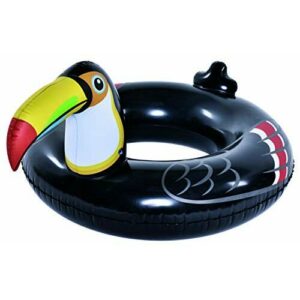 GLOBO- Anillo de toucán Gigante 115cm diametro Brazaletes y flotadores Natación y Waterpolo Unisex Infantil, Color, única (1)