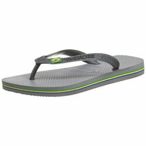 Havaianas Brasil, Sandalias Unisex Adulto, Steel Grey, 33/34