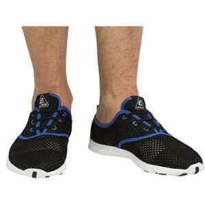 Cressi Aqua Shoes Zapatos Deportivo para Uso Acuático, Unisex Adulto, Negro/Azul, 41