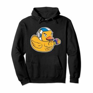 Pato de goma de waterpolo con tapa y bola Sudadera con Capucha