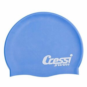 Cressi XDF220210 - Gorro de Baño Infantil, Azul Claro, talla única