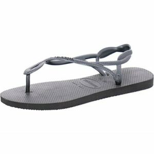 Havaianas Luna, Sandalias Mujer, Black, 37/38