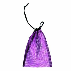 Sharplace Saco Bolsa de Malla para Almacenamineto de Equipo de Buceo Natación Tubo Respirador Aletas Máscara etc - Púrpura