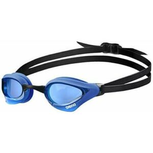 arena Cobra Core Swipe Gafas de Natación de Competición Unisex para Adultos, Gafas de Natación con Lentes Curvadas, Antivaho, Protección UV, 5 Puentes Nasales Intercambiables