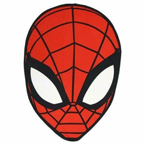 Cerdá - Toalla Playa Infantil con Forma de Spiderman Rojo