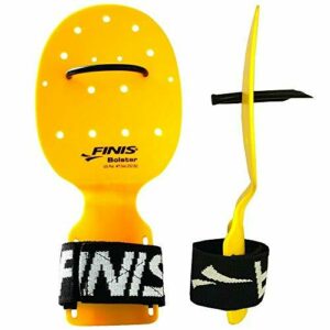 FINIS Bolster - Aletas de natación, color amarillo