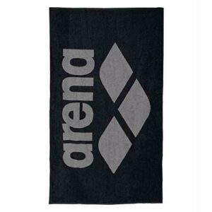 Arena Pool Soft Towel, Toalla Unisex Adulto, Black-grey (multicolor), Talla Única