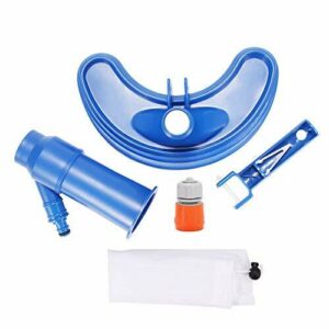 Laiashley Cepillo para aspiradora de Chorro de SPA para Piscina, Kit de Limpieza de Piscina, Cepillo para aspiradora de Piscina Skimmer, Accesorios de Limpieza para Piscina de Fuente de SPA