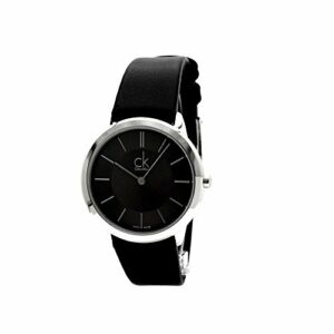 Calvin Klein Reloj Analogico para Hombre de Cuarzo con Correa en Cuero K3M221C4