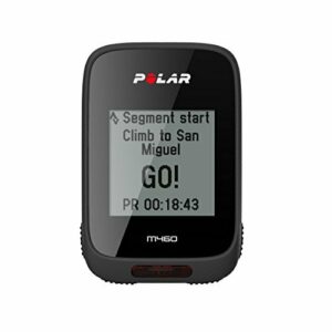 Polar M460 - Ciclocomputador, color negro, talla M