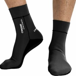 Cressi Ultra Stretch Neoprene Socks 1.5mm - Escarpines Neopreno Ultrastretch, Unisex-Adult Negro , M