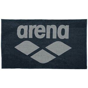 Arena Pool Soft Towel, Toalla Unisex Adulto, Navy-grey (multicolor), Única