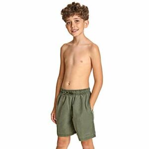 Zoggs Mosman Washed 15'' Shorts Bañador, Niños, Khaki, l