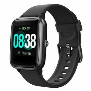 YONMIG Reloj Inteligente Mujer y Hombre, Smartwatch Impermeable IP68 Pulsera Actividad Deportivo con Monitor de Sueño, Pulsómetro, Pantalla Táctil Reloj Fitness para Android y iOS