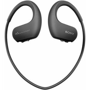 Sony Reproductor MP3 Bluetooth todo en uno a prueba de agua NW-WS413, 4 GB - Con batería - Color negro