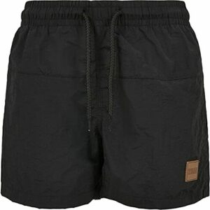 Urban Classics Boys Block Swim Shorts Bañador para Niños, Negro, M