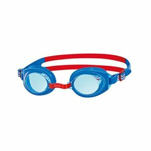 Zoggs Ripper Junior Gafas de natación, Infantil, Azul, Rojo, Tinte, 6-14 años