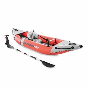 INTEX Kayak Hinchable Excursion Pro Remo + hinchador