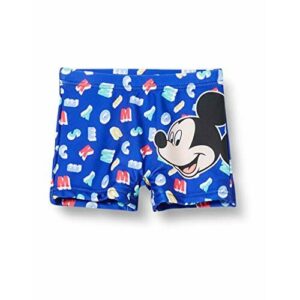 Cerdá Life'S Little Moments Boxers Bañador Bebe Niño de Mickey Mouse-Licencia Oficial Disney, Azul, 6 Meses para Bebés