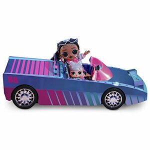 L.O.L. Surprise! LOL Surprise Dance Machine con Muñeca Exclusiva, Piscina Sorpresa, Pista de Baile y Luz Negra Mágica, Coche Multicolor para Muñecas, para Niñas a Partir de 4 Años