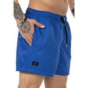 RED BRIDGE Bañador Shorts de natación Pantalones Cortos de baño de Secado rápido Azul XL