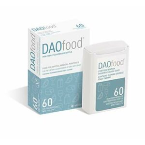 DAOfood - Manejo del Déficit de DAO - Dispensador 60 Mini Comprimidos Gastrorresistentes - Enzima DAO