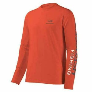 BASSDASH Camisetas de Pesca para Hombre protección Solar UV UPF 50+ Camiseta de Manga Larga
