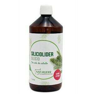 Naturlíder - Siliciolíder - Complemento con Silicio y Cola de caballo - Favorece la producción de colágeno - 1 litro