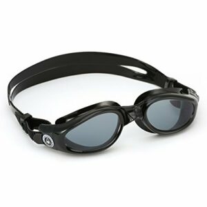 Aquasphere Kaiman Gafas de Natación Negro - Lente Oscura