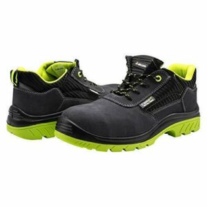 Bellota 7231042S1P - Zapatos de Seguridad de Hombre y Mujer (Talla 42) de Piel Serraje Transpirable, Ligeras y Resistentes a Golpes y Rozaduras