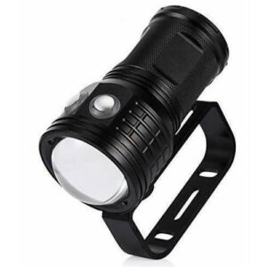 Linterna de Buceo, Super Brillante 10000 lumenes XM-L2 Linterna Sumergible LED, luz de Buceo Impermeable IPX8 7 Modos Buceo 80 Metros, Linterna Tactica para Video Submarino Luz de Relleno