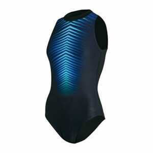 Speedo Digital Placement Hydrasuit Traje de Baño de Una Pieza , Mujer, Multicolor (Noir/Light Adriatic/Blue Flame), XS