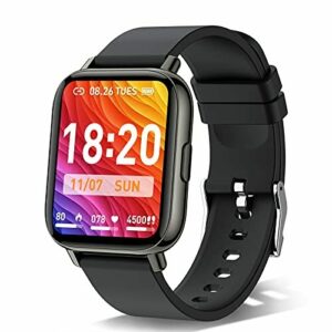 Donerton Smartwatch, 1.69'' Reloj Inteligente Hombre Mujer, Impermeable IP68 Reloj Deportivo con Pulsómetro, Monitor de Sueño, Monitores de Actividad, Cronómetro, Pulsera Actividad para iOS Android