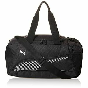 PUMA Fundamentals Sports Bag XS Bolsa Deporte, Unisex Adulto, Black, OSFA, 40 x 21 x 22 cm