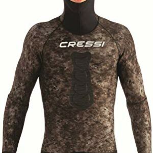 Cressi Apnoe tracina 5 mm Traje, Unisex, Camuflaje, XL (5)