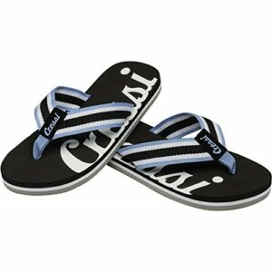 Cressi Beach Portofino Chanclas, Unisex Adulto, Azul Claro/Negro, 40