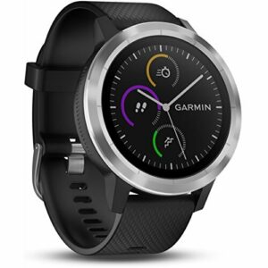 Garmin Vivoactive 3 - Smartwatch con GPS y pulso en la muñeca, Negro/Plata, M/L