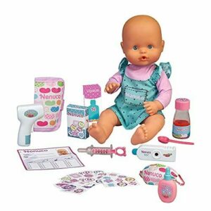 Nenuco- ¿Estás malito?, muñeco bebé con accesorios para ver si está enfermo (Famosa 700016658)