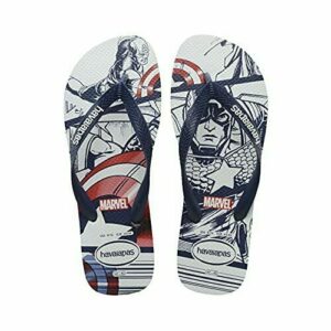 Havaianas Top Marvel, Chanclas Unisex adulto, Navy Navy White, 39/40 EU