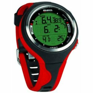Mares Smart Reloj, Unisex Adulto, Black/Red, One Size