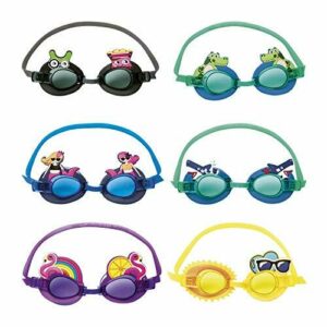 Bestway Gafas natación Infantil Decoradas 3 Colores