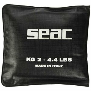 SEAC 1040002 Bolsa de Plomos de Diseño Italiano, Unisex Adulto, Negro, L