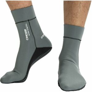 Ultra Stretch Neoprene Socks 1.5mm - Escarpines Neopreno Ultrastretch, Unisex-Adult Gris , S