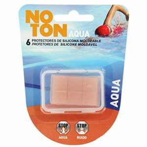 NOTON protectores aqua de silicona moldeables blíster 6 uds, Surf, Naranja