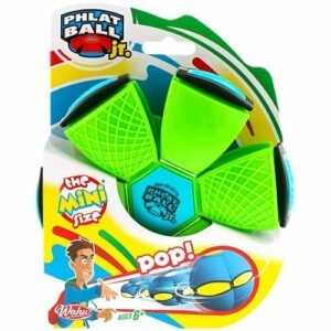 Wahu Phlat Ball Junior, Color aleatorio, Lanza un disco y atrapa una pelota Juego al aire libre, Juego al aire libre, Fácil de llevar a cualquier parte / A partir de 5 años