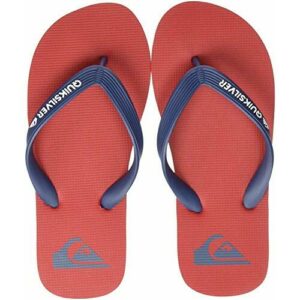 Quiksilver Molokai Youth, Zapatos de Playa y Piscina Niños, Multicolor (Red/Blue/Red Xrbr), 28 EU